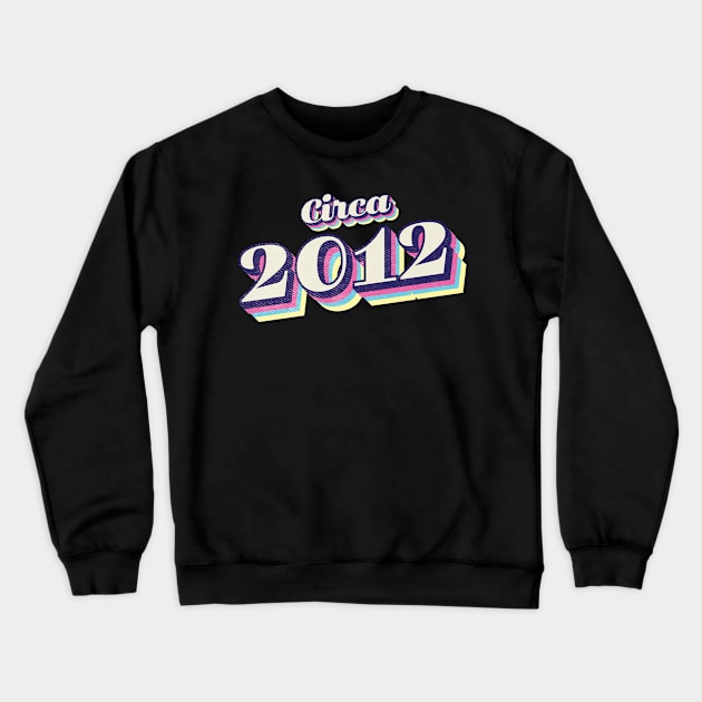 2012 Birthday Crewneck Sweatshirt by Vin Zzep
